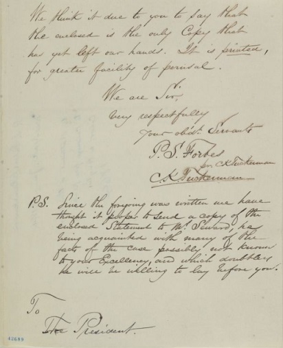 [Image: Letter%20to%20Abraham%20Lincoln%20signed%20by%20C.K.%20Tuckerman.jpg]